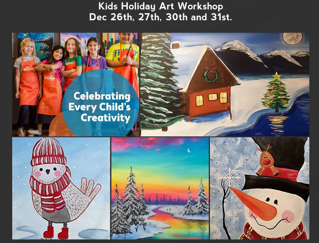Kids Holiday ART Workshop 